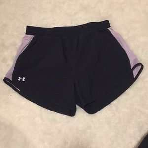 Under armour running shorts
